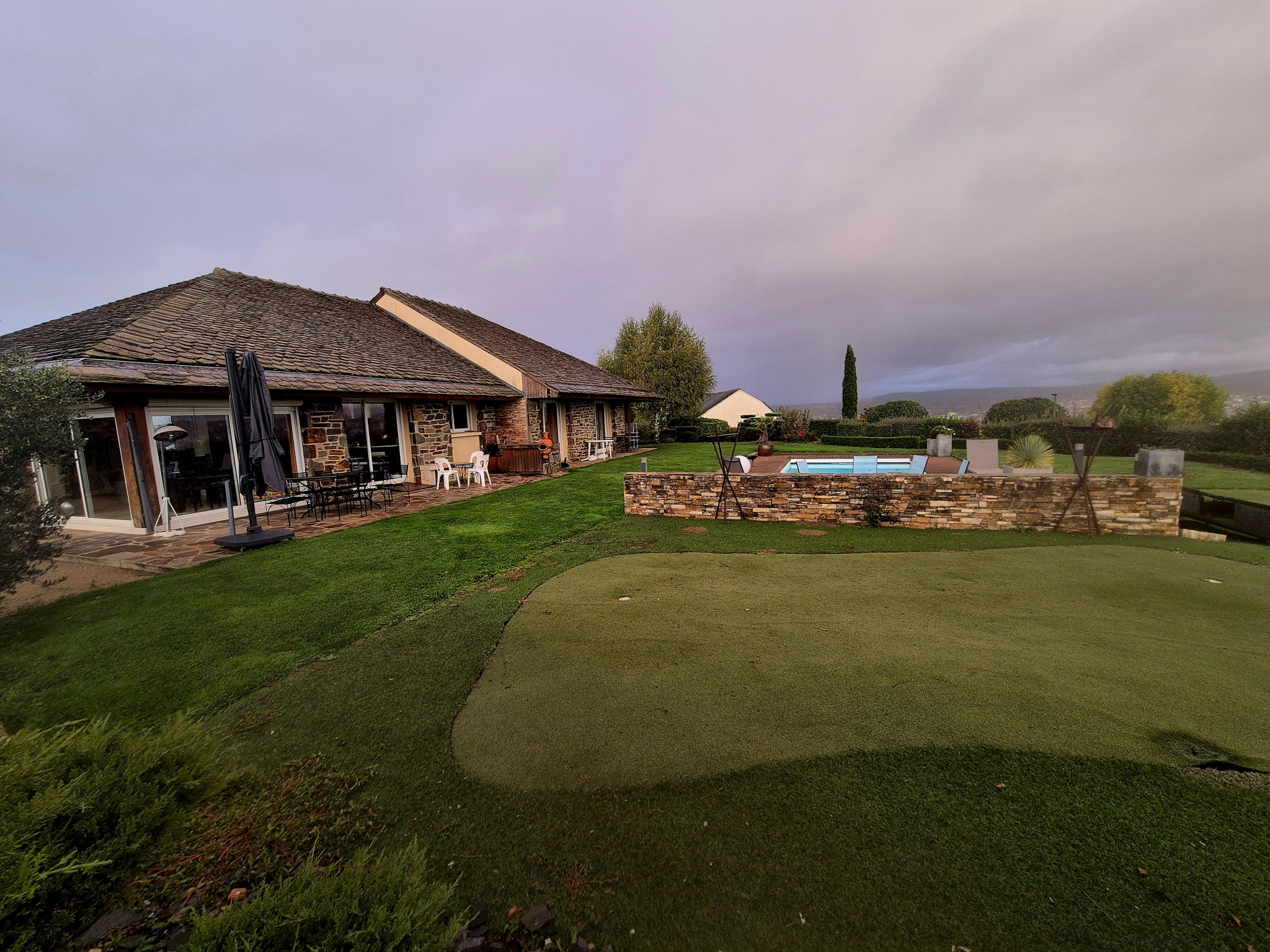 Maison d'exception au golf