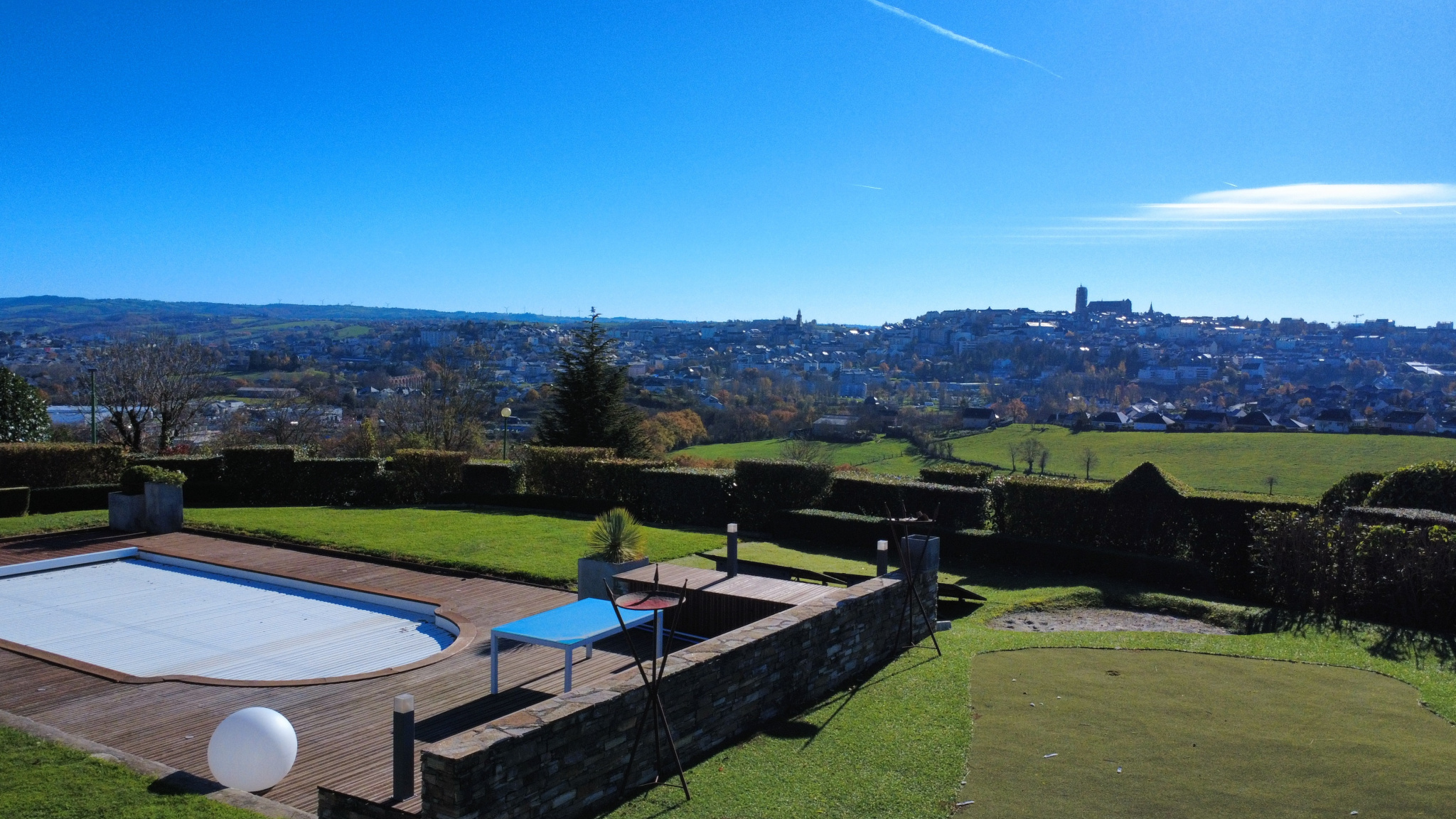 Maison d'exception au golf